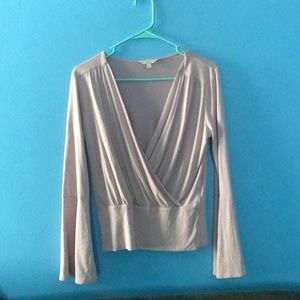 Bell Sleeve Lavender Lucky Brand Shirt